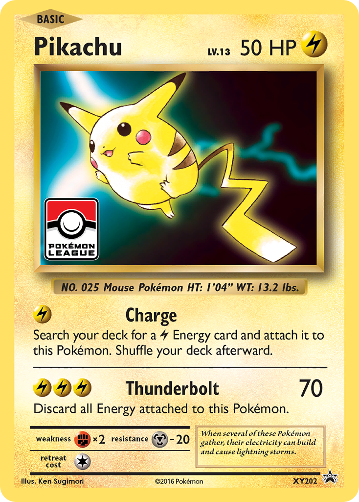 Pikachu (XY202) [XY: Black Star Promos] | Exor Games Dartmouth