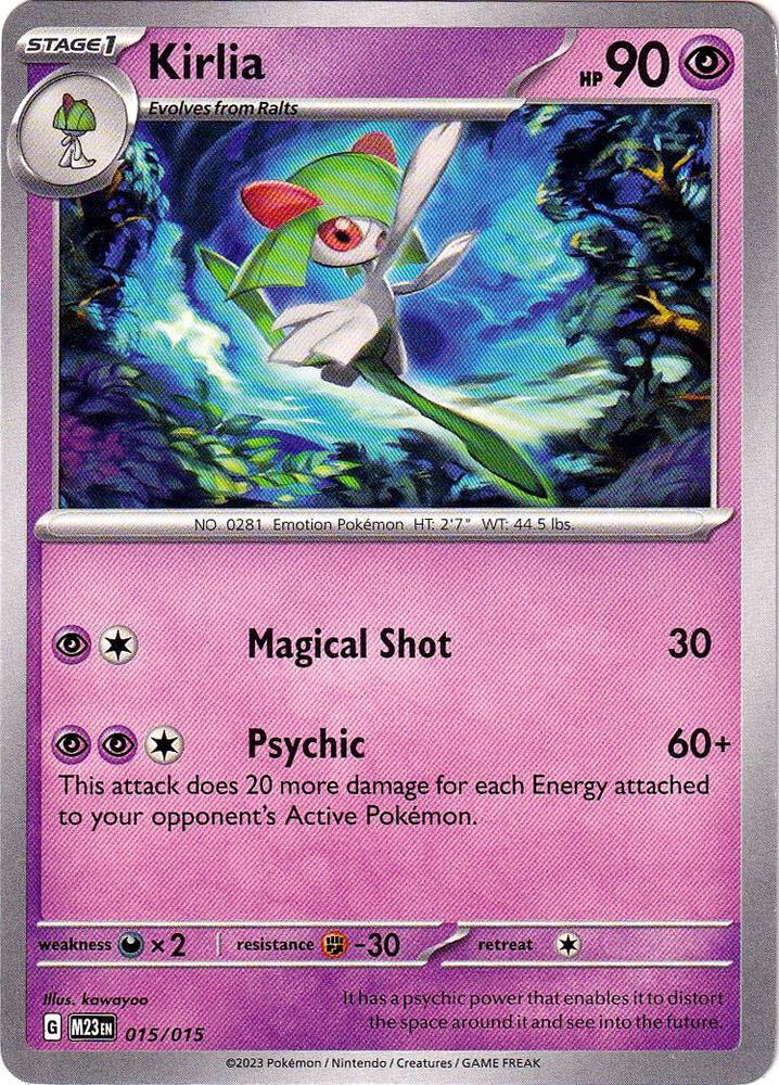 Kirlia (015/015) [McDonald's Promos: 2023 Collection] | Exor Games Dartmouth