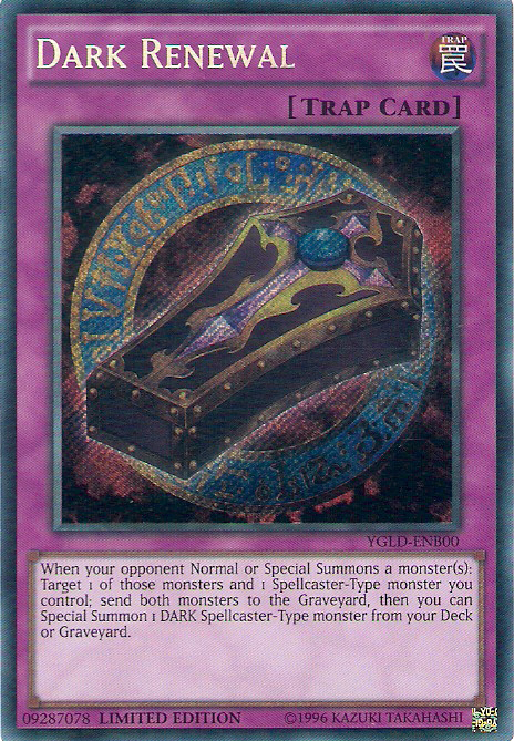 Dark Renewal [YGLD-ENB00] Secret Rare | Exor Games Dartmouth