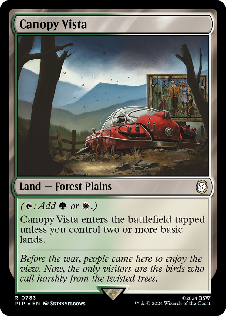 Canopy Vista (Surge Foil) [Fallout] | Exor Games Dartmouth