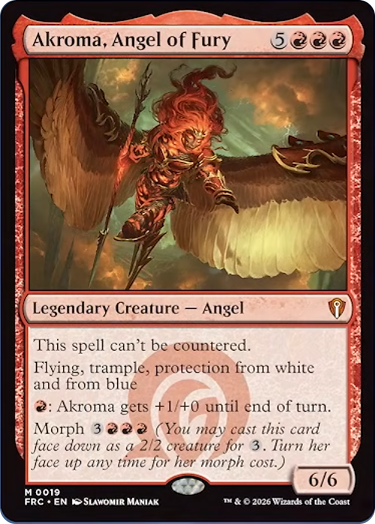 Akroma, Angel of Fury [Reality Fracture Commander] | Exor Games Dartmouth
