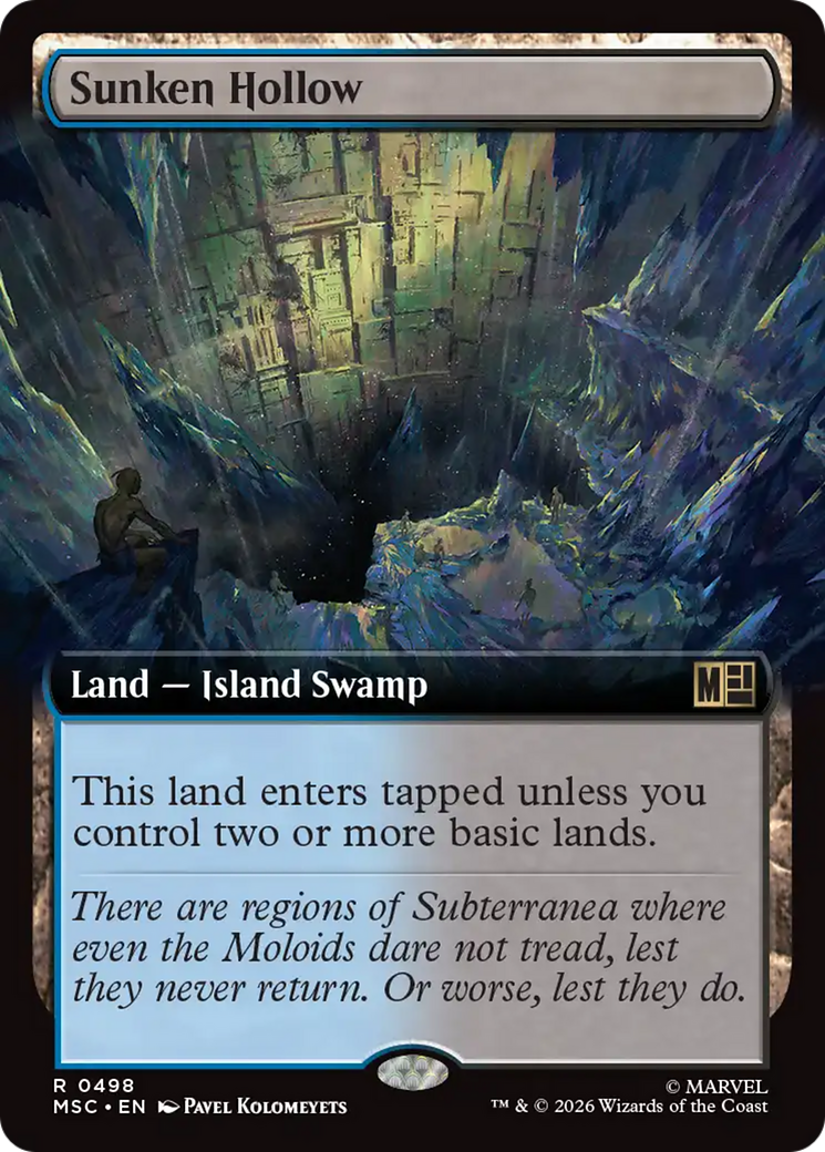 Sunken Hollow (Extended Art) [Marvel Super Heroes Commander] | Exor Games Dartmouth