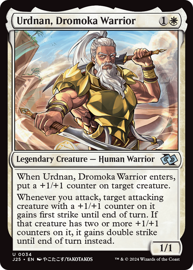 Urdnan, Dromoka Warrior (Anime) [Foundations Jumpstart] | Exor Games Dartmouth