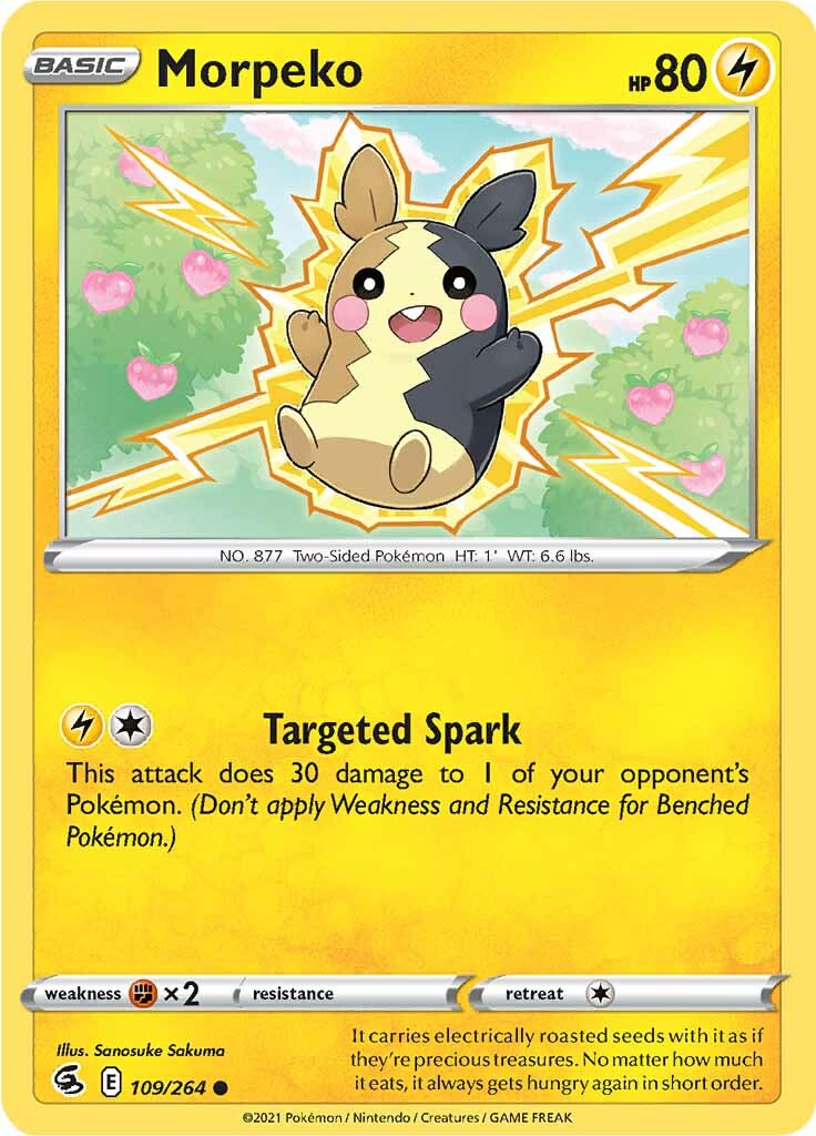 Morpeko (109/264) [Sword & Shield: Fusion Strike] | Exor Games Dartmouth