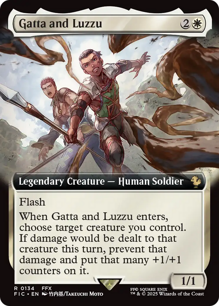 Gatta and Luzzu (Extended Art) [FINAL FANTASY Commander] | Exor Games Dartmouth