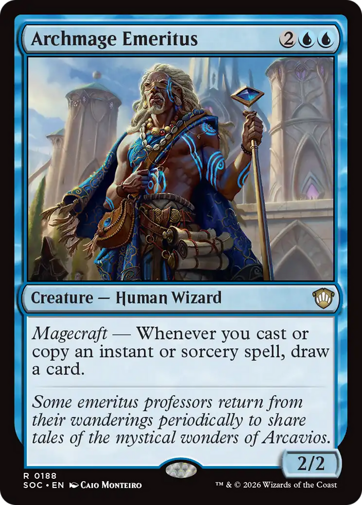 Archmage Emeritus [Secrets of Strixhaven Commander] | Exor Games Dartmouth