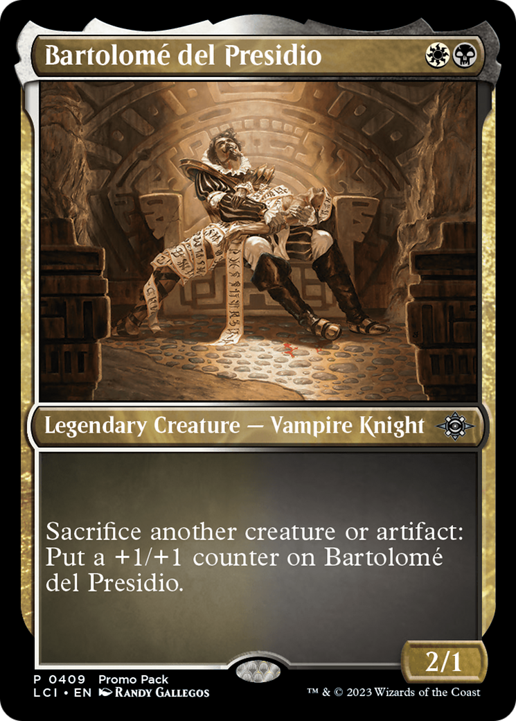 Bartolome del Presidio (Promo Pack) [The Lost Caverns of Ixalan Promos] | Exor Games Dartmouth