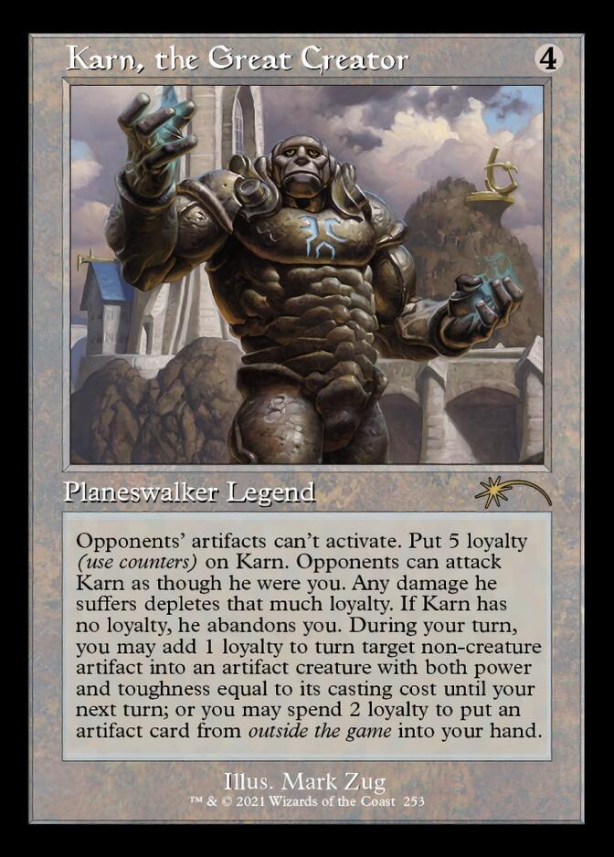 Karn, the Great Creator (Retro) [Secret Lair Drop Series] | Exor Games Dartmouth