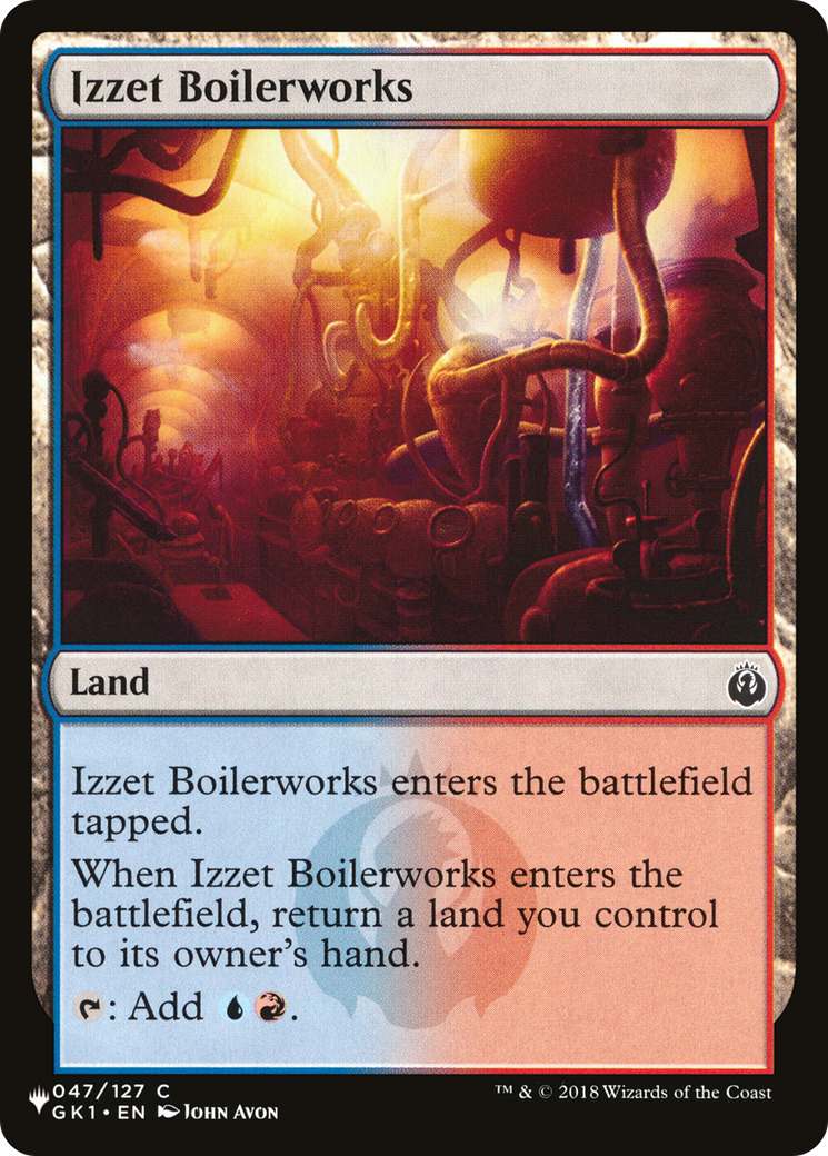 Izzet Boilerworks (GK1) [The List] | Exor Games Dartmouth