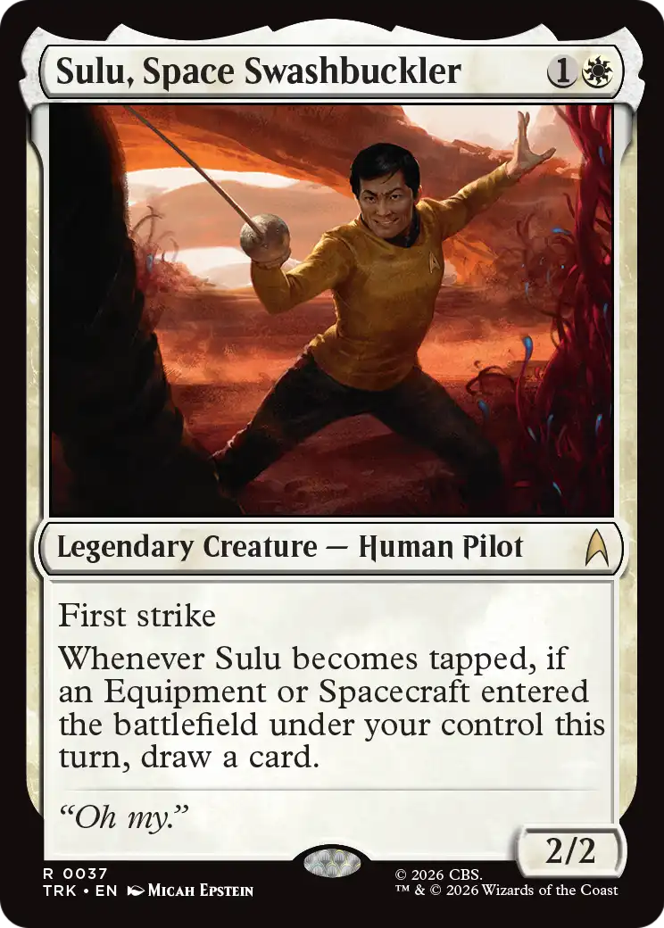 Sulu, Space Swashbuckler [Star Trek] | Exor Games Dartmouth