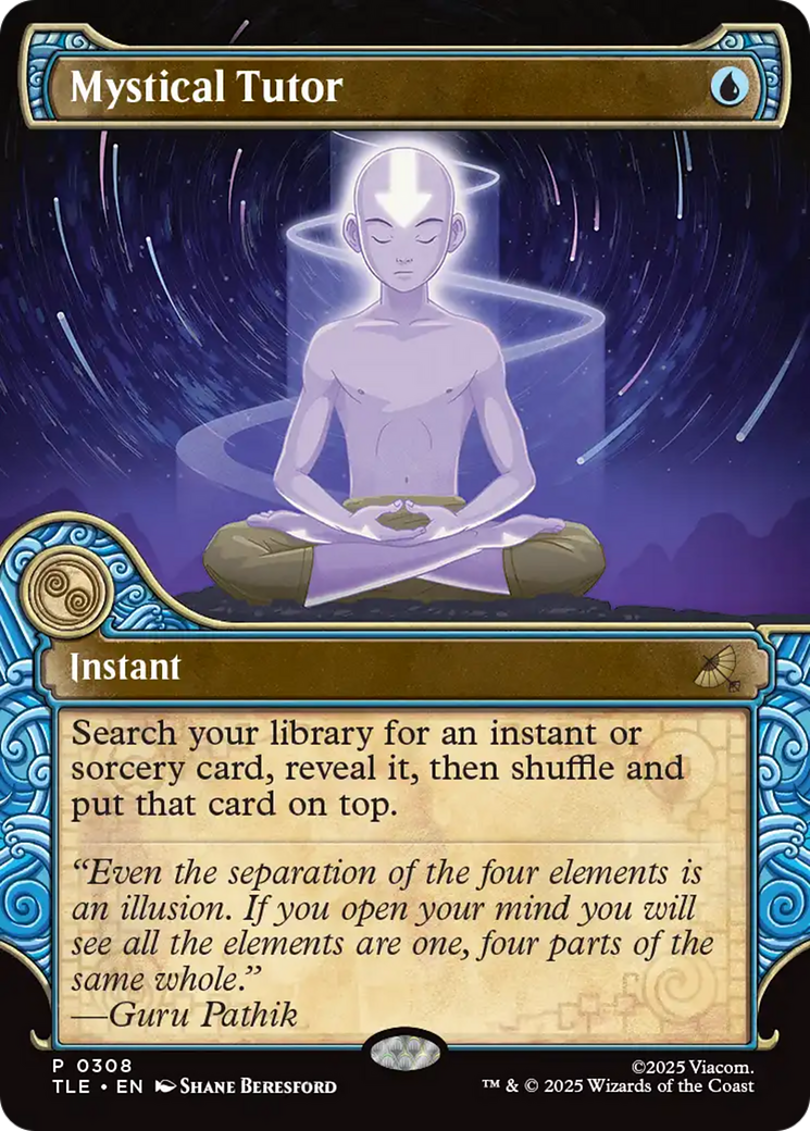 Mystical Tutor (Showcase) [Avatar: The Last Airbender: Eternal-Legal] | Exor Games Dartmouth