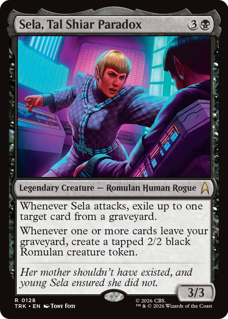 Sela, Tal Shiar Paradox [Star Trek] | Exor Games Dartmouth