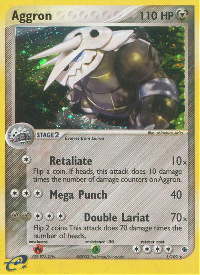 Aggron (1/109) [EX: Ruby & Sapphire] | Exor Games Dartmouth