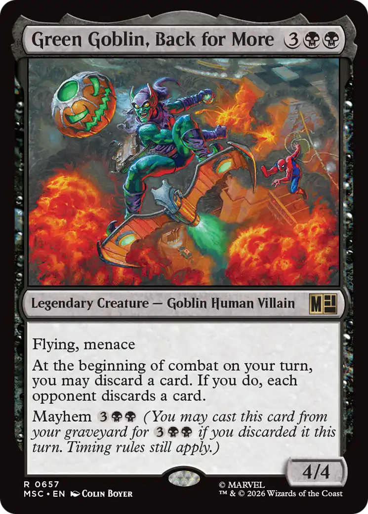 Green Goblin, Back for More [Marvel Super Heroes Commander] | Exor Games Dartmouth