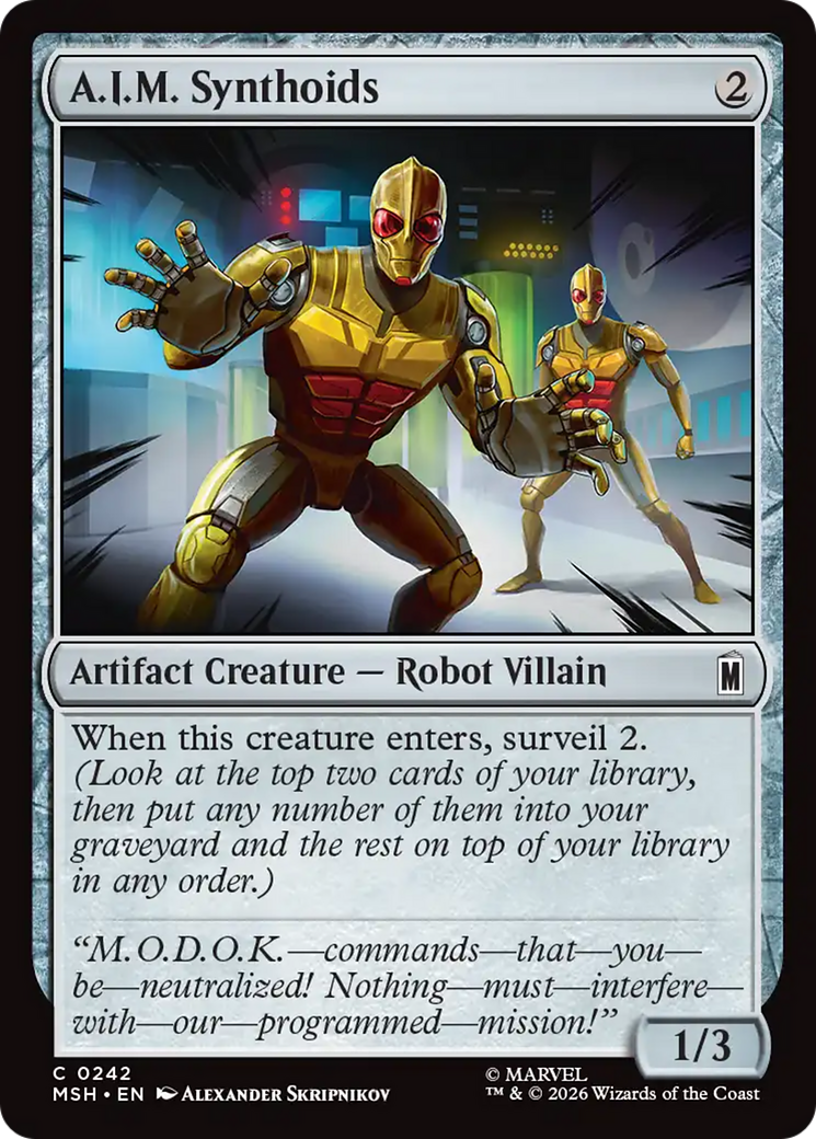 A.I.M. Synthoids [Marvel Super Heroes] | Exor Games Dartmouth