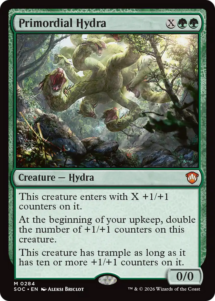 Primordial Hydra [Secrets of Strixhaven Commander] | Exor Games Dartmouth