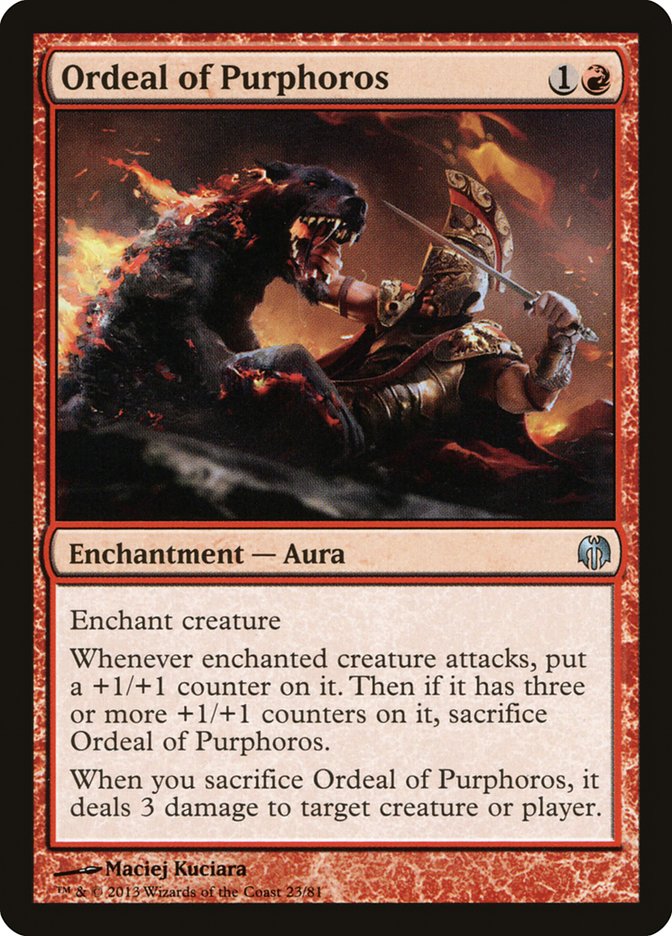 Ordeal of Purphoros [Duel Decks: Heroes vs. Monsters] | Exor Games Dartmouth