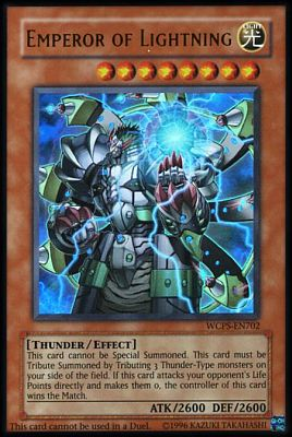 Emperor of Lightning [WCPS-EN702] Ultra Rare | Exor Games Dartmouth