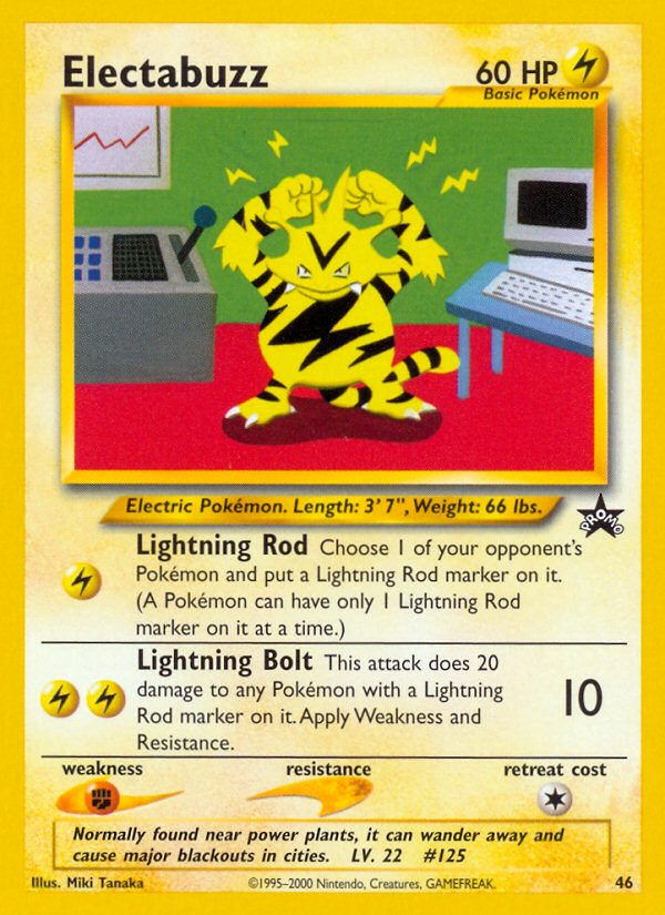 Electabuzz (46) [Wizards of the Coast: Black Star Promos] | Exor Games Dartmouth