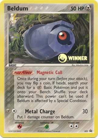 Beldum (022) (Winner Promo) [League & Championship Cards] | Exor Games Dartmouth