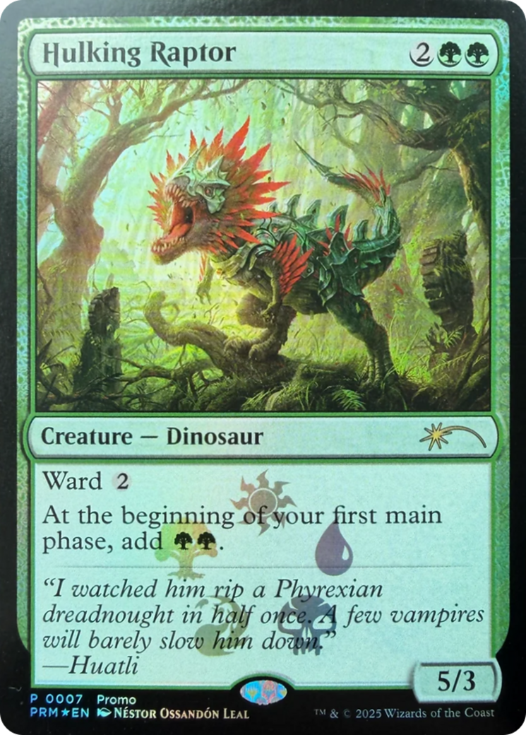 Hulking Raptor [Media Promos] | Exor Games Dartmouth