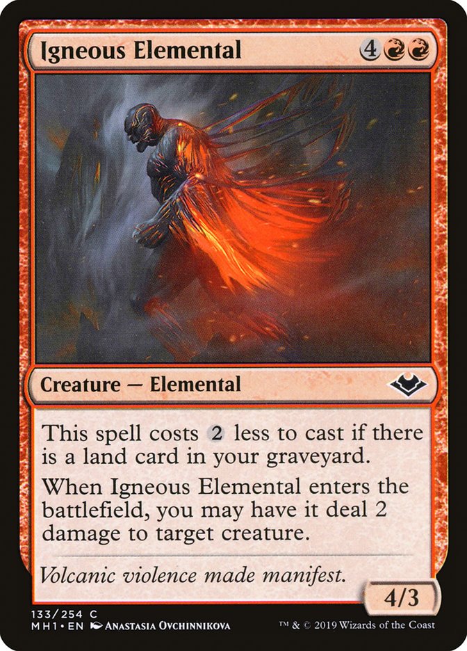 Igneous Elemental [Modern Horizons] | Exor Games Dartmouth