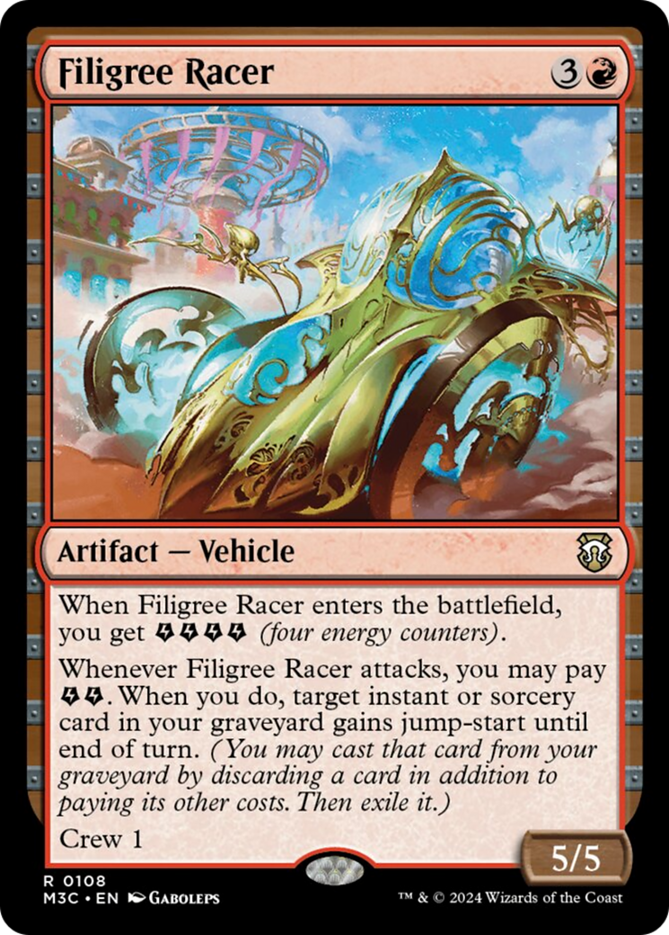 Filigree Racer [Modern Horizons 3 Commander] | Exor Games Dartmouth
