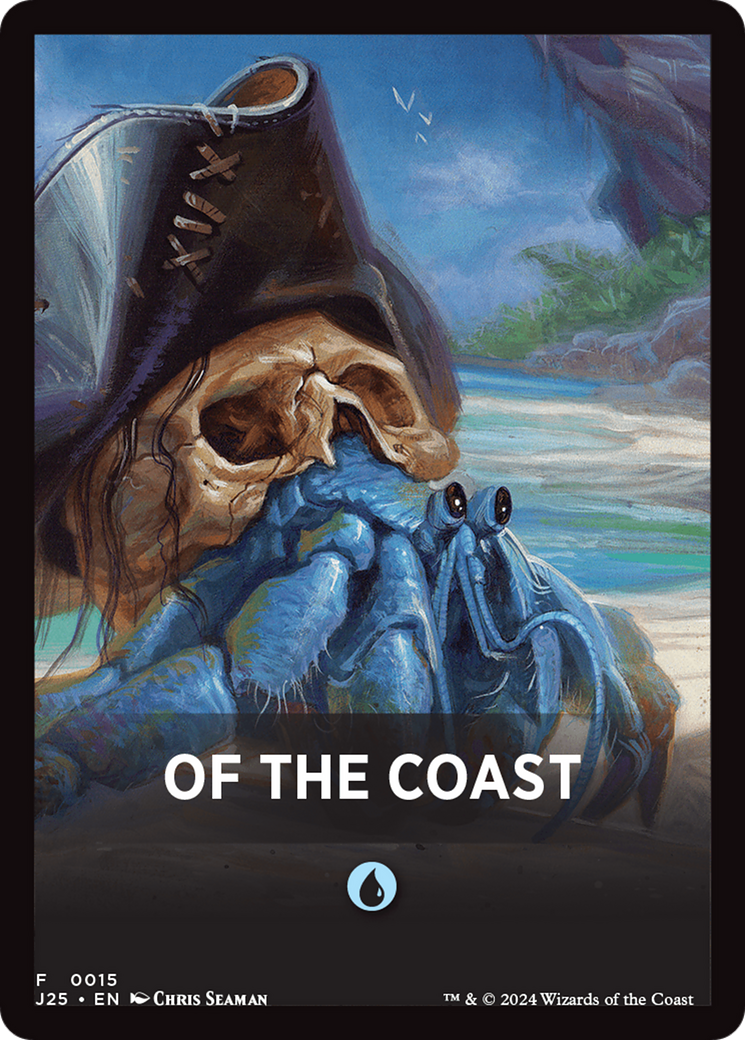 Of The Coast Theme Card [Foundations Jumpstart Front Cards] | Exor Games Dartmouth