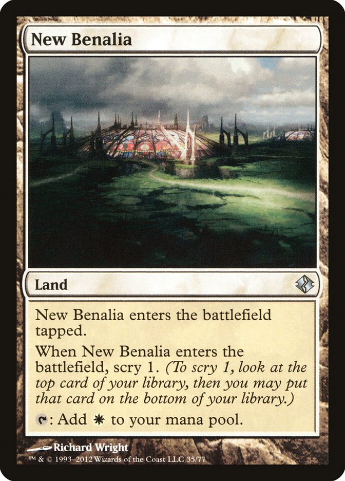 New Benalia [Duel Decks: Venser vs. Koth] | Exor Games Dartmouth
