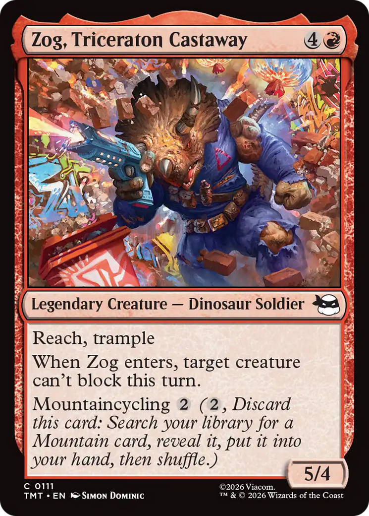 Zog, Triceraton Castaway [Teenage Mutant Ninja Turtles] | Exor Games Dartmouth