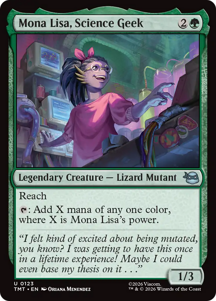 Mona Lisa, Science Geek [Teenage Mutant Ninja Turtles] | Exor Games Dartmouth