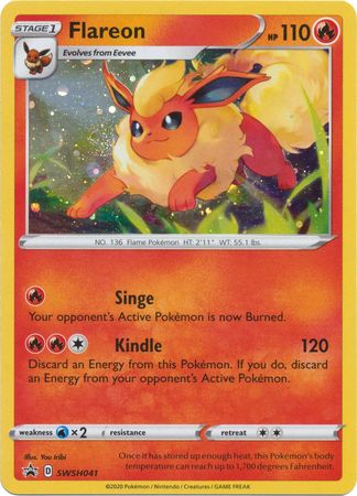 Flareon (SWSH041) [Sword & Shield: Black Star Promos] | Exor Games Dartmouth