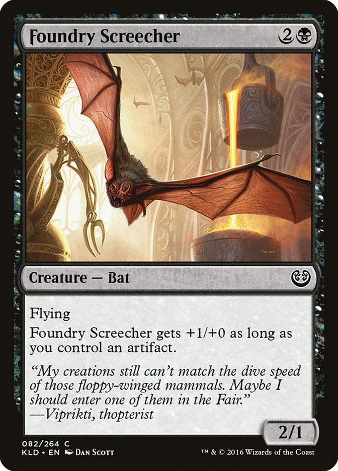 Foundry Screecher [Kaladesh] | Exor Games Dartmouth