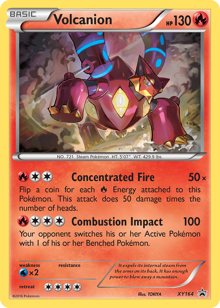 Volcanion (XY164) [XY: Black Star Promos] | Exor Games Dartmouth