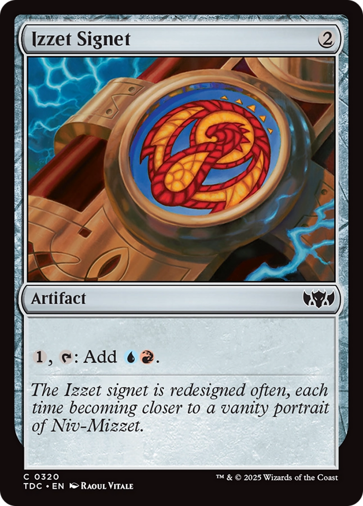 Izzet Signet [Tarkir: Dragonstorm Commander] | Exor Games Dartmouth