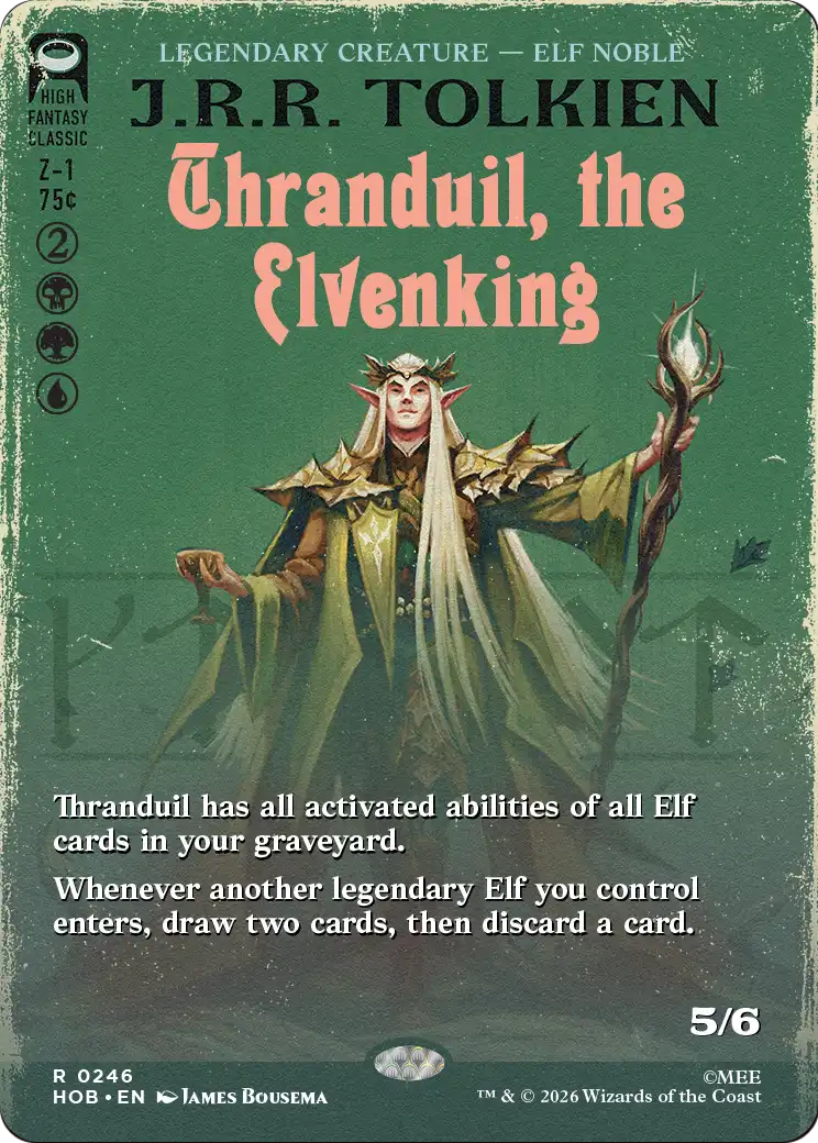 Thranduil, the Elvenking (Borderless) [The Hobbit] | Exor Games Dartmouth