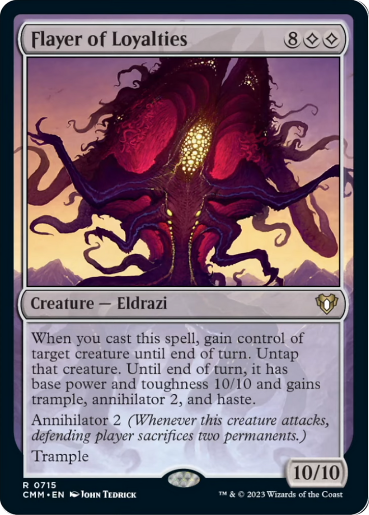 Flayer of Loyalties [Commander Masters] | Exor Games Dartmouth