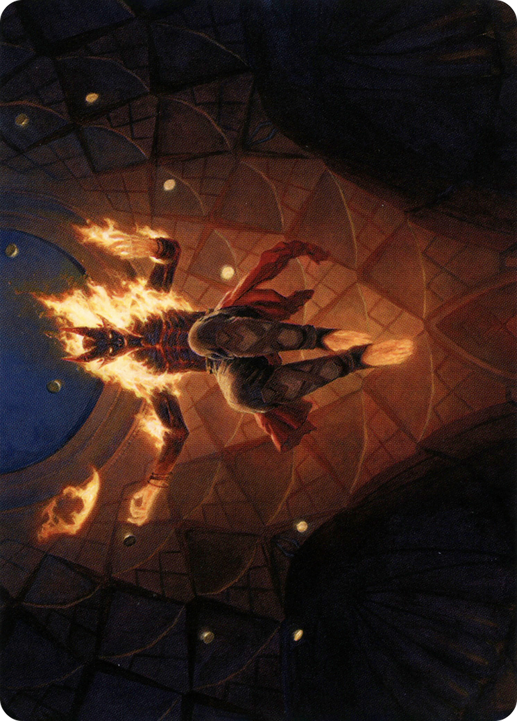 Yusri, Fortune's Flame Art Card [Modern Horizons 2 Art Series] | Exor Games Dartmouth