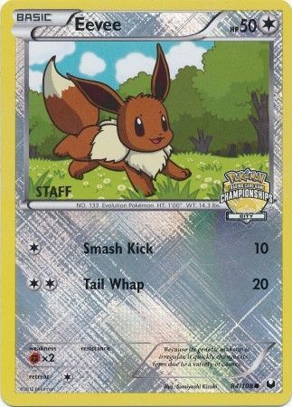 Eevee (84/108) (City Championship Staff) [League & Championship Cards] | Exor Games Dartmouth