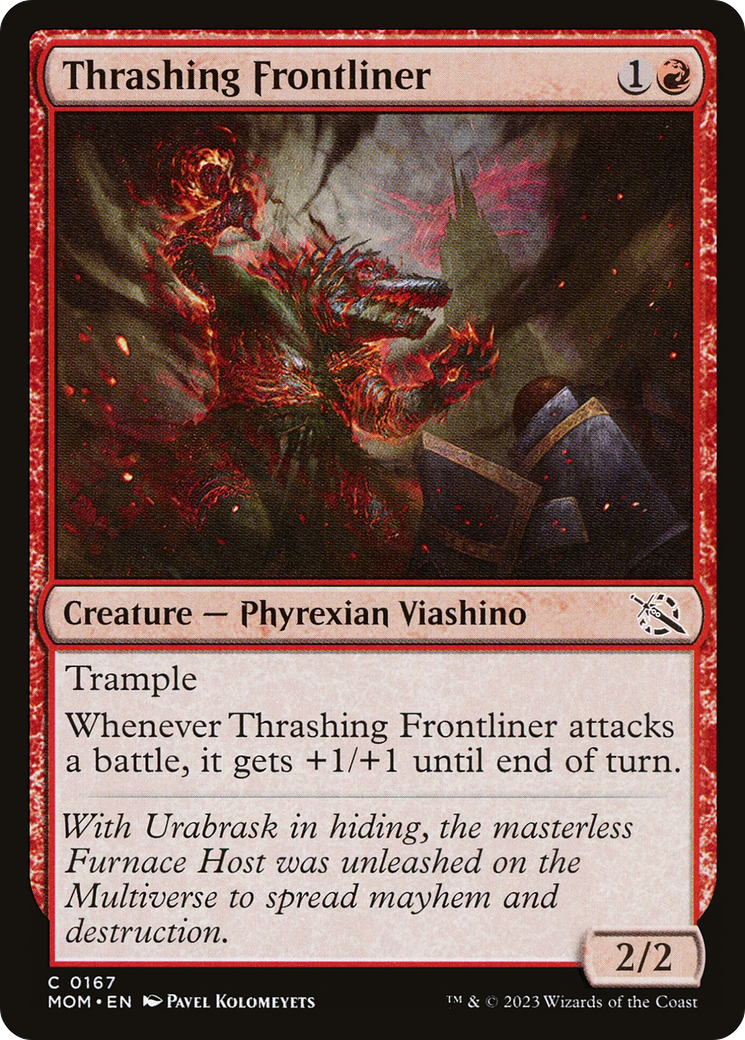 Thrashing Frontliner [March of the Machine] | Exor Games Dartmouth