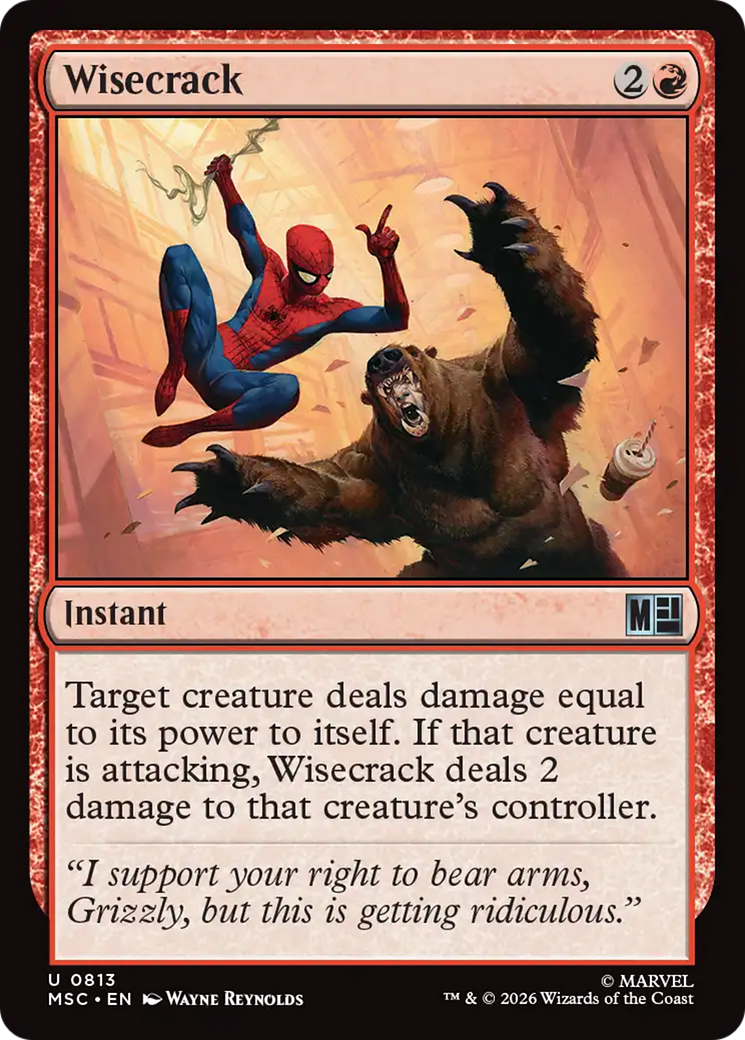 Wisecrack [Marvel Super Heroes Commander] | Exor Games Dartmouth