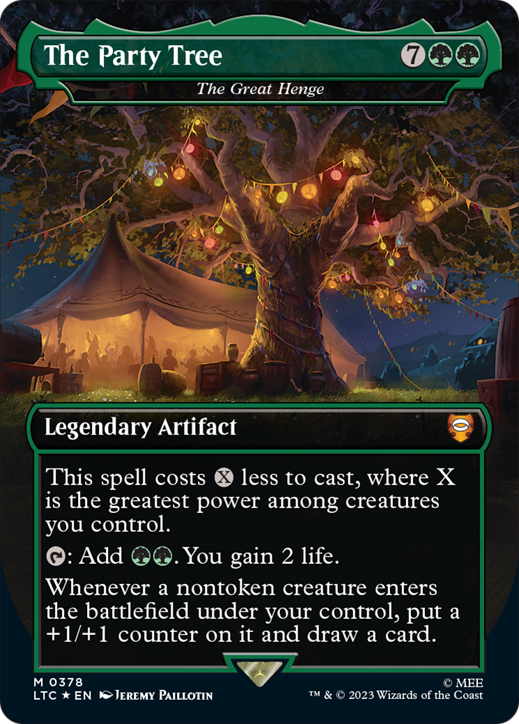 The Party Tree - The Great Henge (Surge Foil Realms and Relics) [The Lord of the Rings: Tales of Middle-Earth Commander] | Exor Games Dartmouth