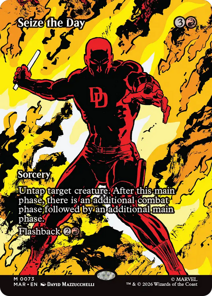 Seize the Day (Borderless) [Marvel Universe: Eternal-Legal] | Exor Games Dartmouth