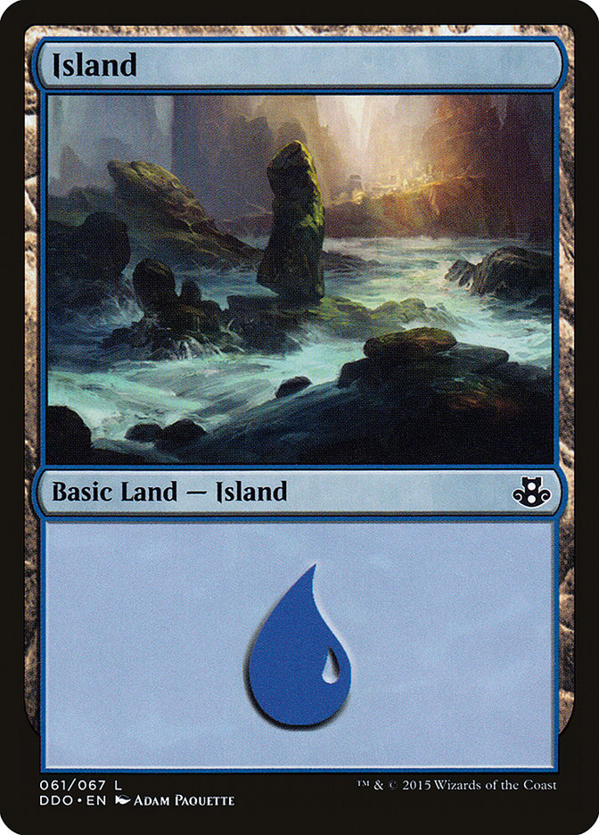 Island (61) [Duel Decks: Elspeth vs. Kiora] | Exor Games Dartmouth