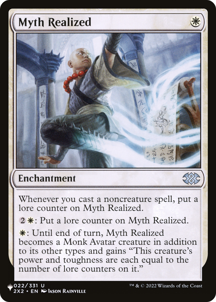 Myth Realized [The List Reprints] | Exor Games Dartmouth