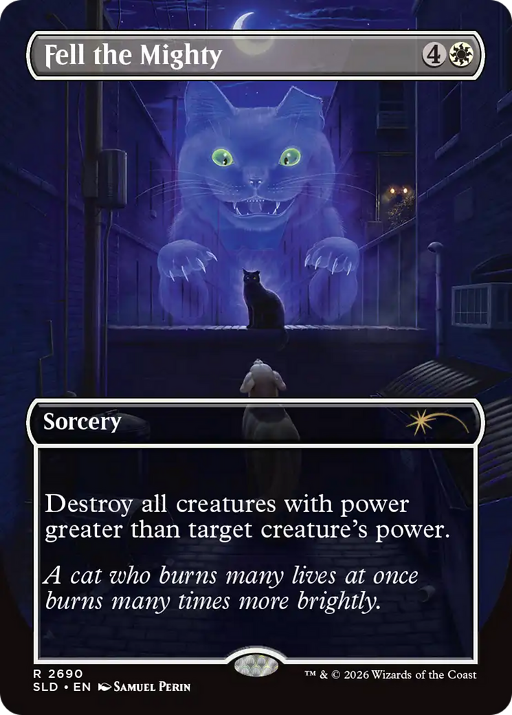 Fell the Mighty (2690) [Secret Lair Drop Series] | Exor Games Dartmouth