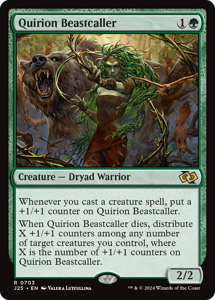 Quirion Beastcaller [Foundations Jumpstart] | Exor Games Dartmouth