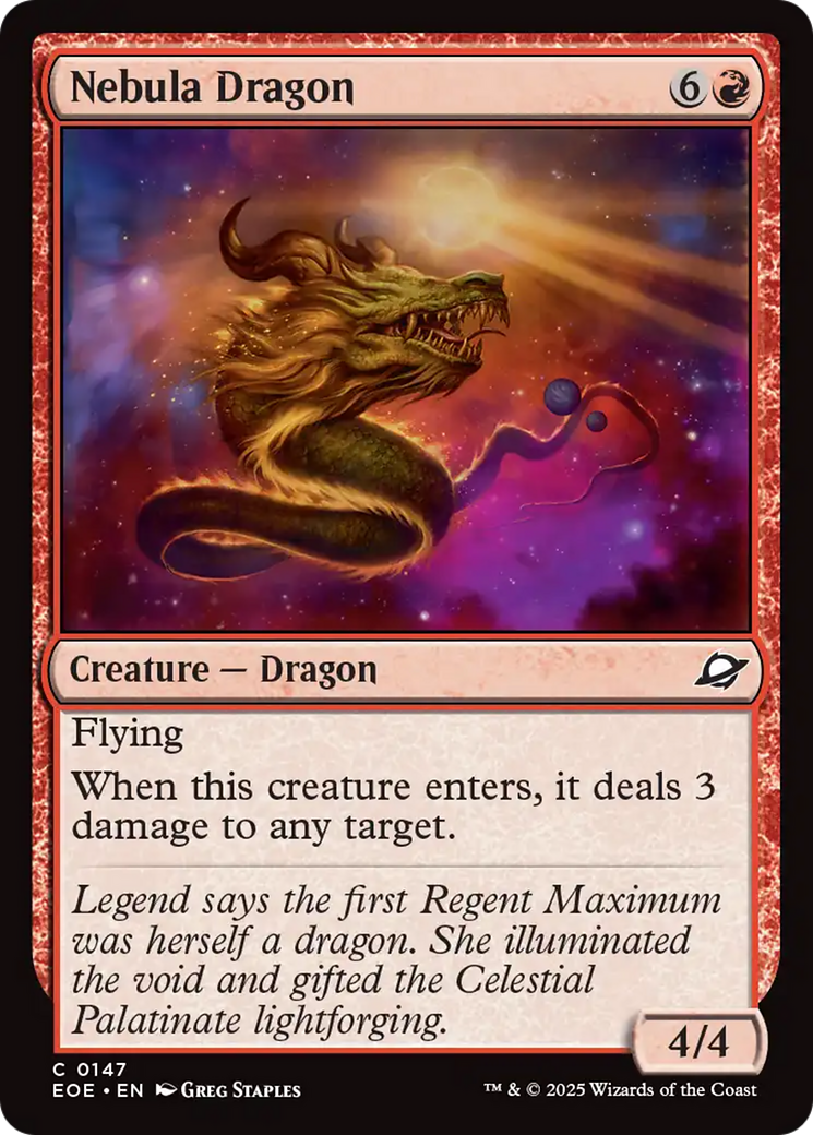 Nebula Dragon [Edge of Eternities] | Exor Games Dartmouth