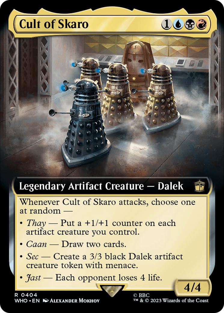 Cult of Skaro (Extended Art) [Doctor Who] | Exor Games Dartmouth