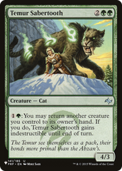 Temur Sabertooth [The List] | Exor Games Dartmouth